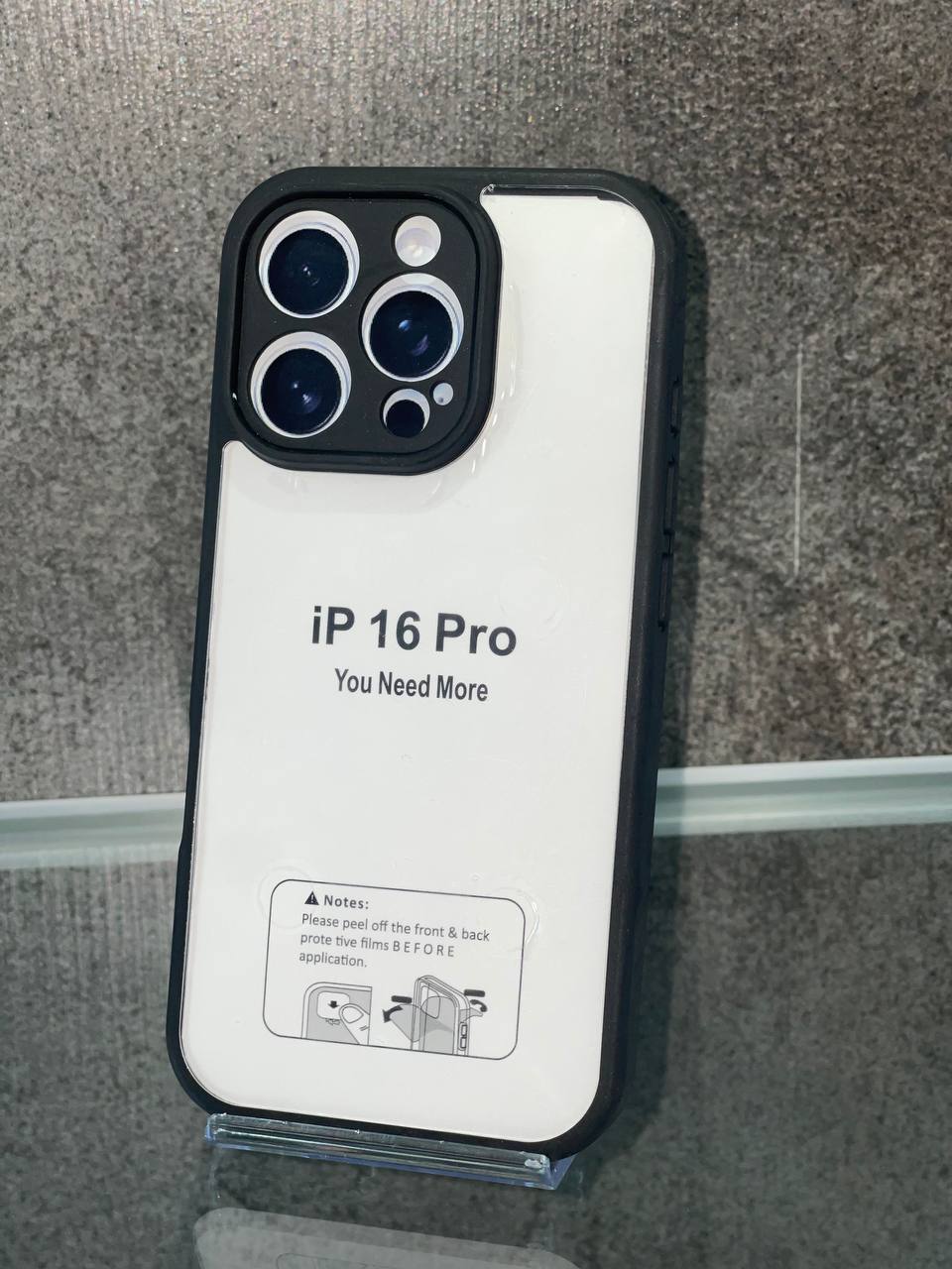 16 pro شیشه ای